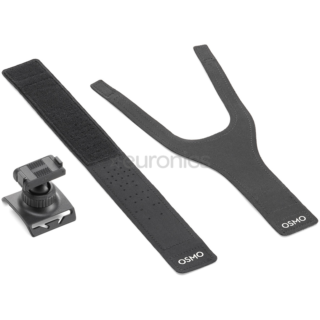 DJI Osmo Action 360° Wrist Strap, melna - Kameras stiprinājums