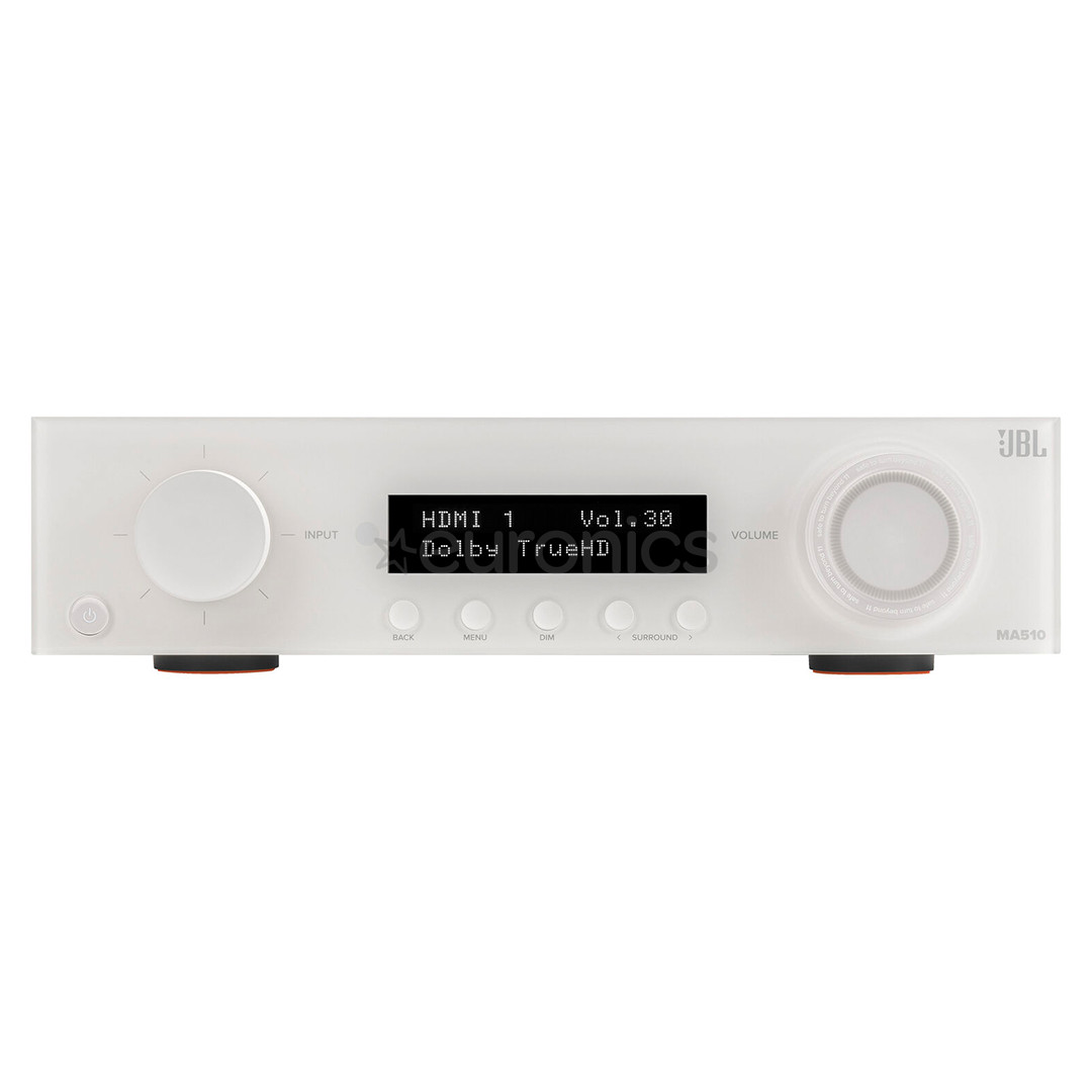 JBL MA510, 5.2, 8K, balta/melna - Resīveris