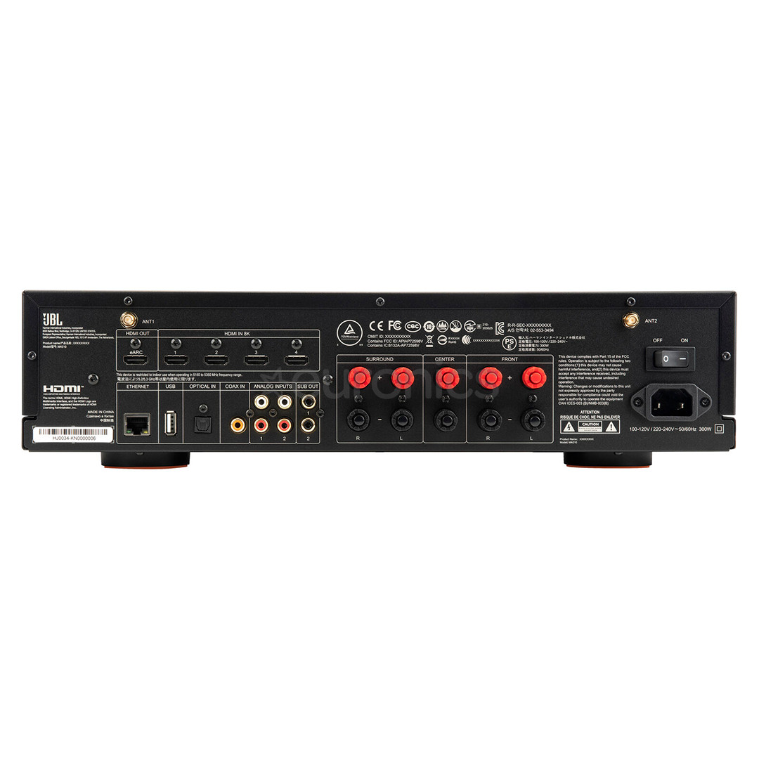 JBL MA510, 5.2, 8K, balta/melna - Resīveris