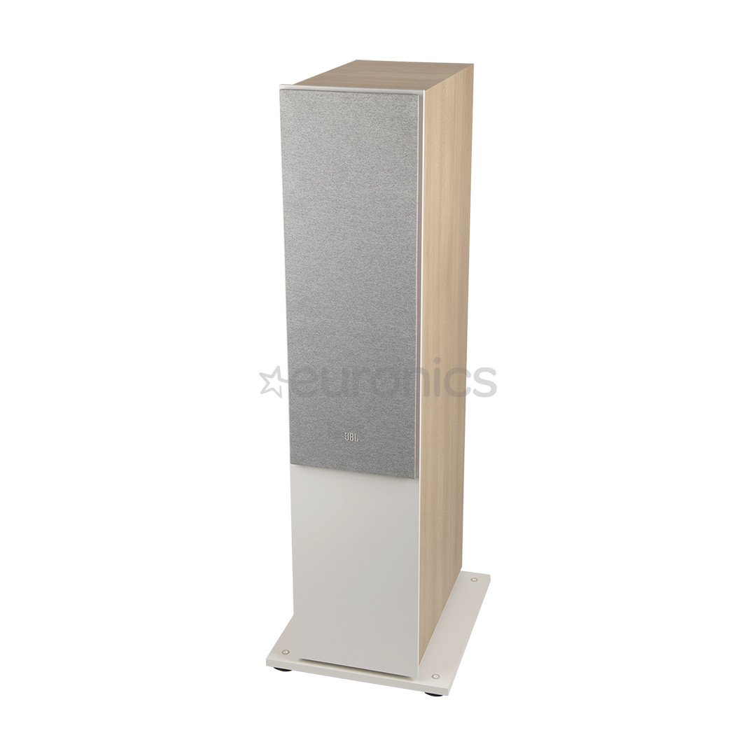 JBL Stage 280F, balta/gaiši brūna - Grīdas skaļrunis
