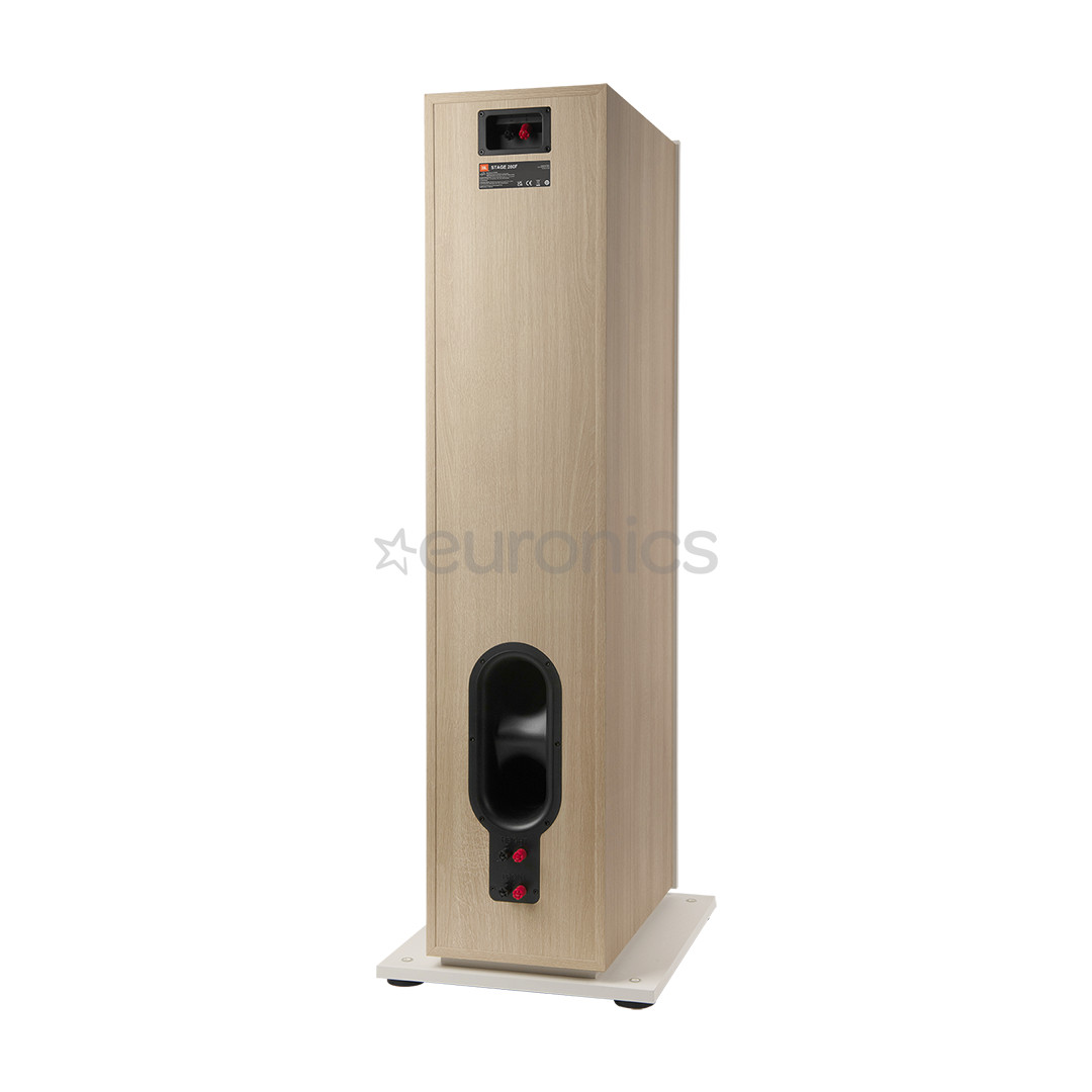 JBL Stage 280F, balta/gaiši brūna - Grīdas skaļrunis