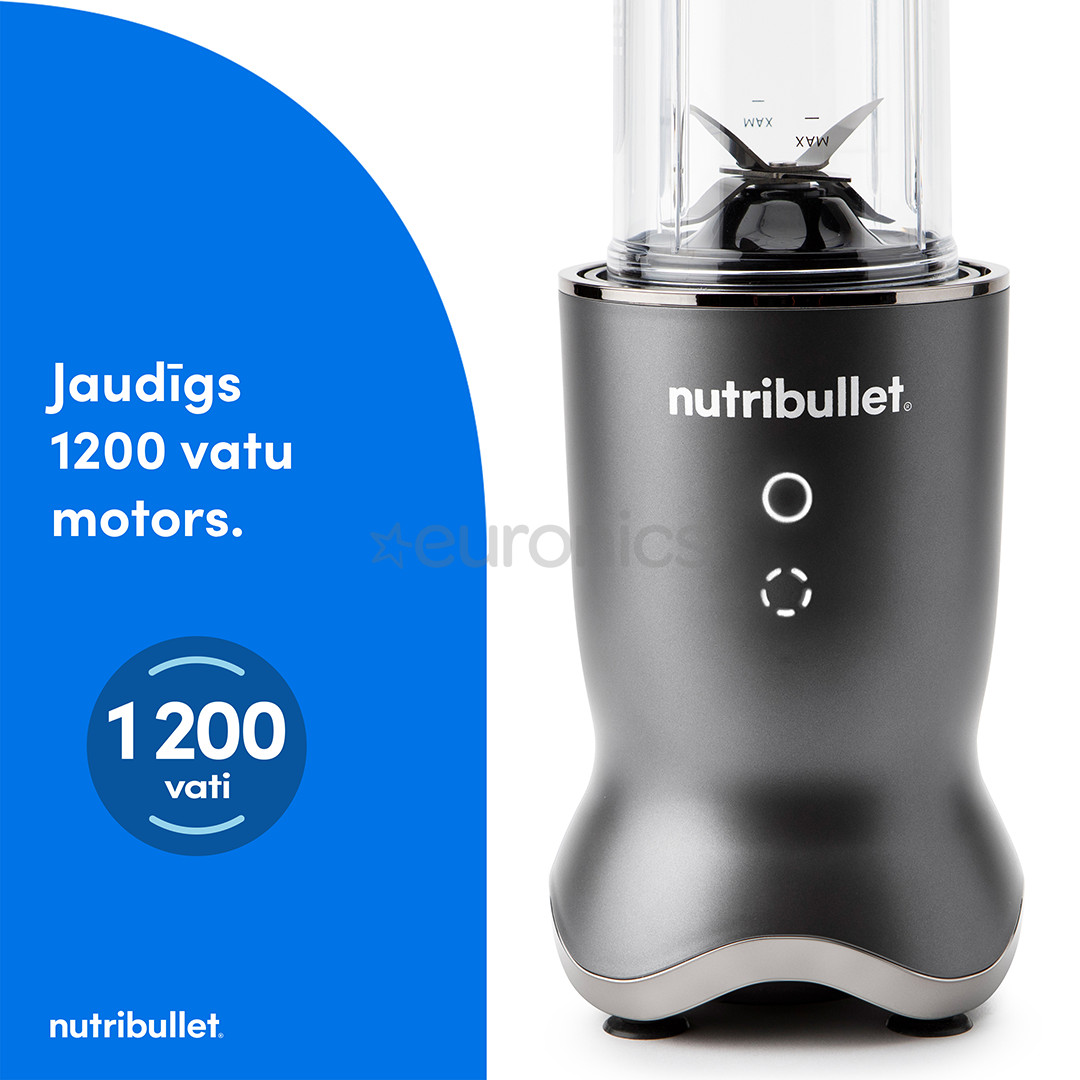 Nutribullet Ultra, 1200 Вт, темно-серый - Спортивный блендер