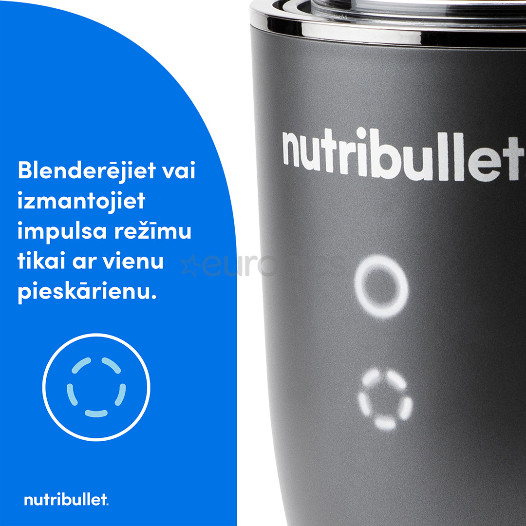 Nutribullet Ultra, 1200 Вт, темно-серый - Спортивный блендер