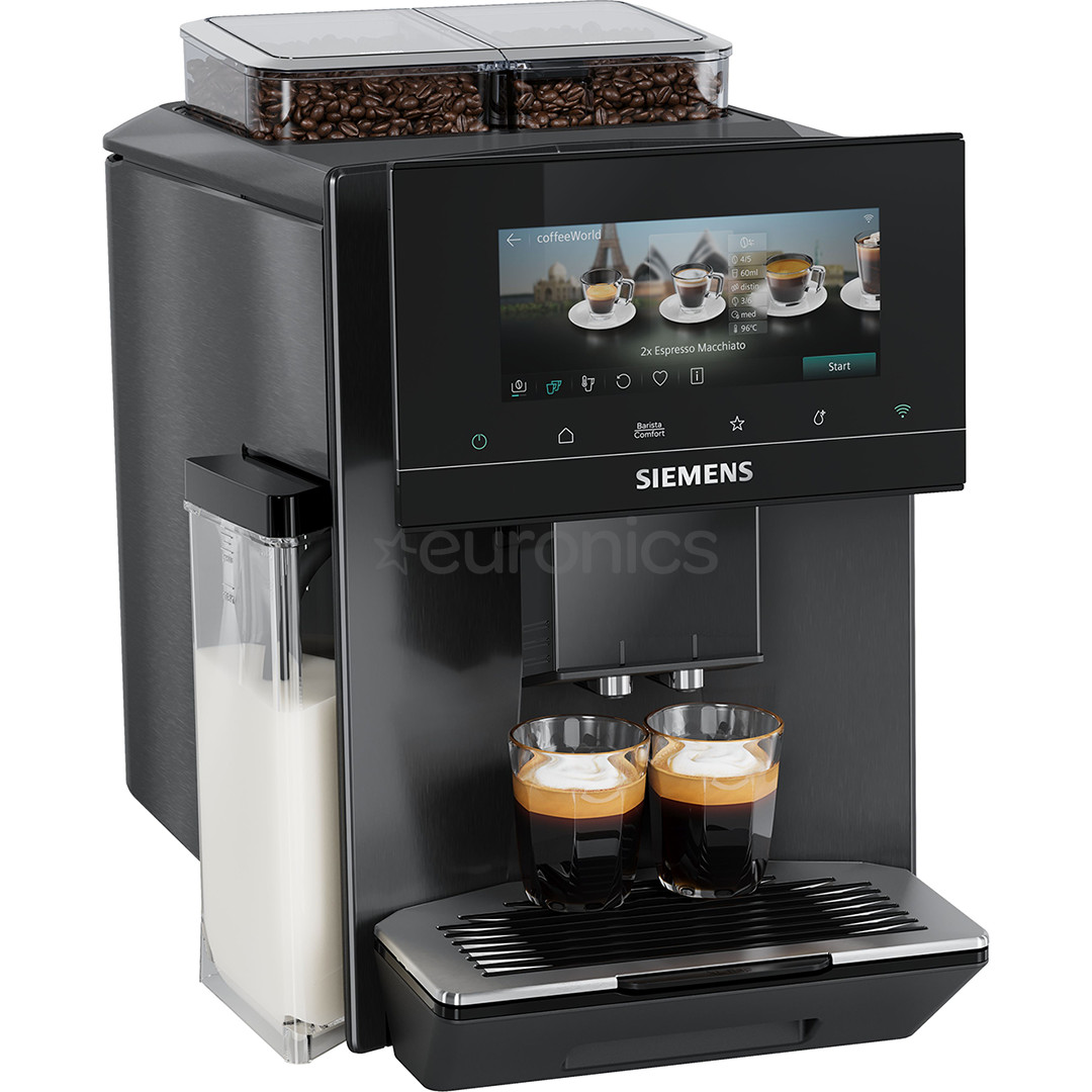 Siemens EQ900 iAroma, темная нерж. сталь - Кофемашина
