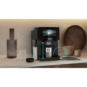 Siemens EQ900 iAroma, темная нерж. сталь - Кофемашина