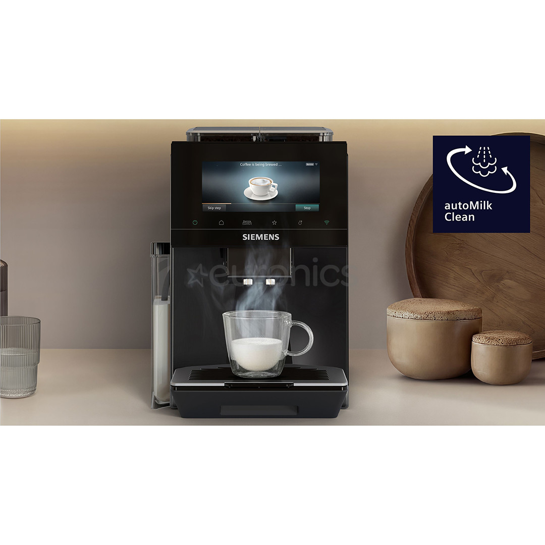 Siemens EQ900 iAroma, темная нерж. сталь - Кофемашина