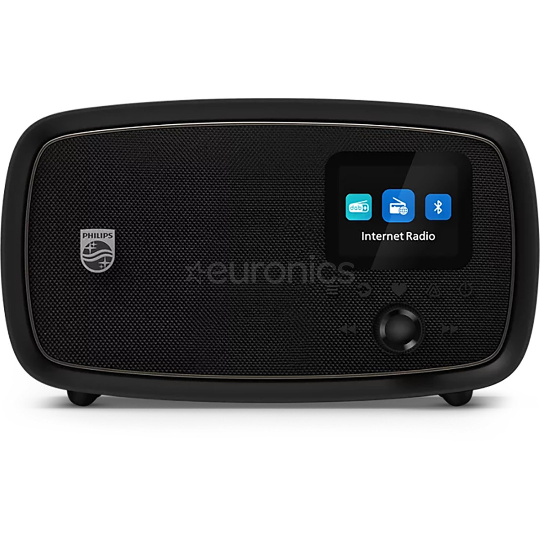 Philips Retro Janet XL TAV2500C, melna - Radio