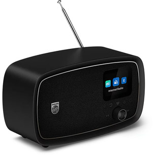 Philips Retro Janet XL TAV2500C, melna - Radio