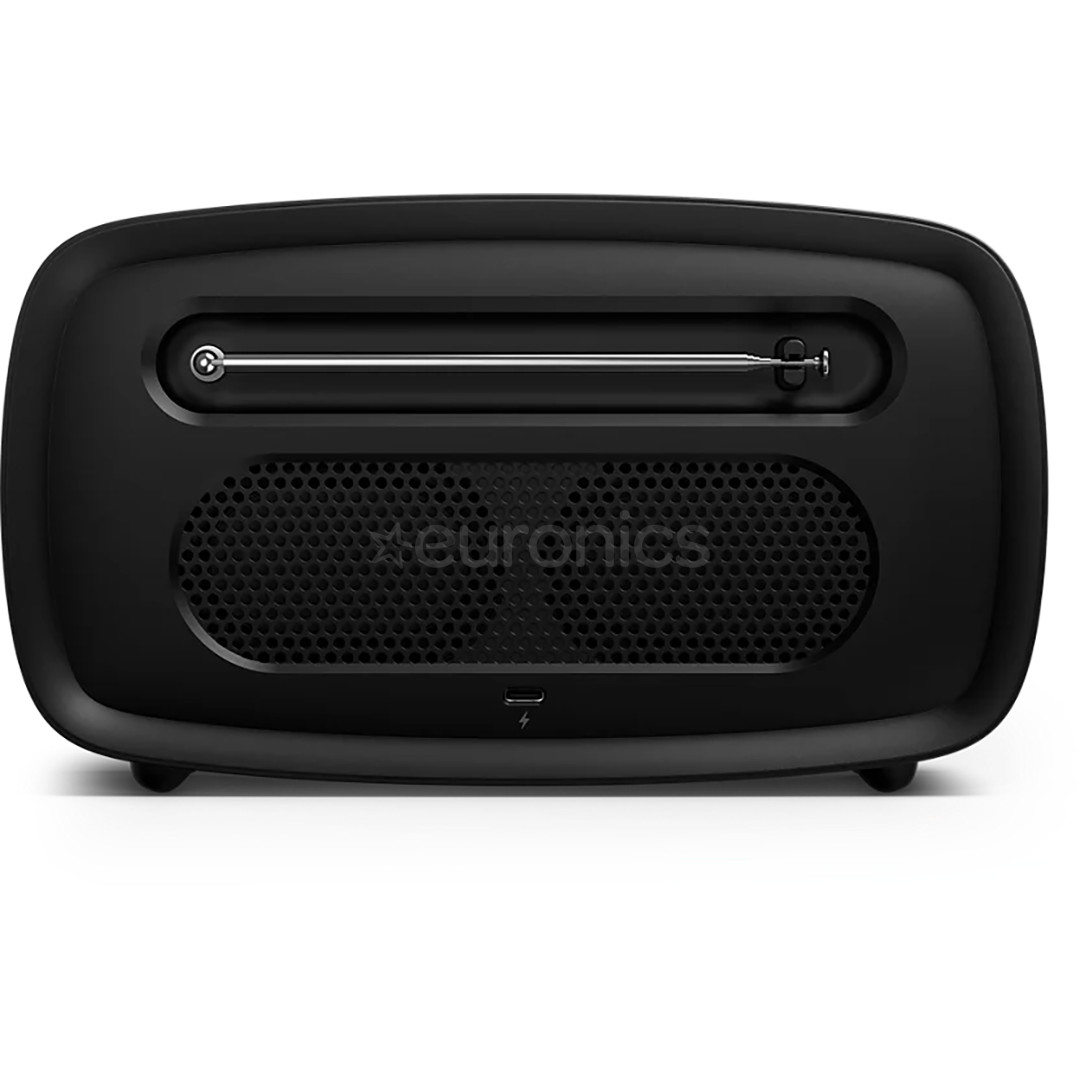 Philips Retro Janet XL TAV2500C, melna - Radio