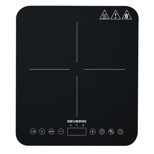 Severin, 2000 W, black - Single induction cooking plate