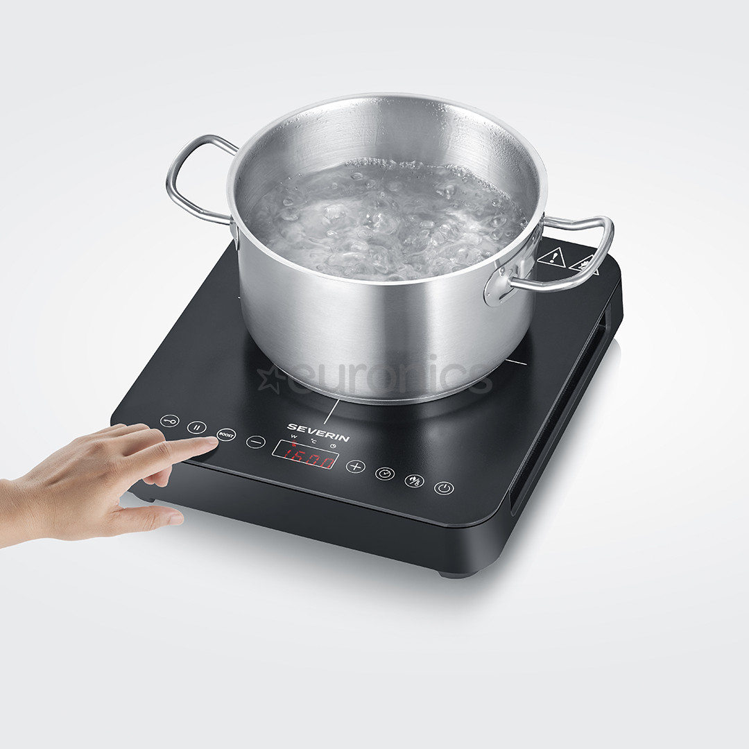 Severin, 2000 W, black - Single induction cooking plate