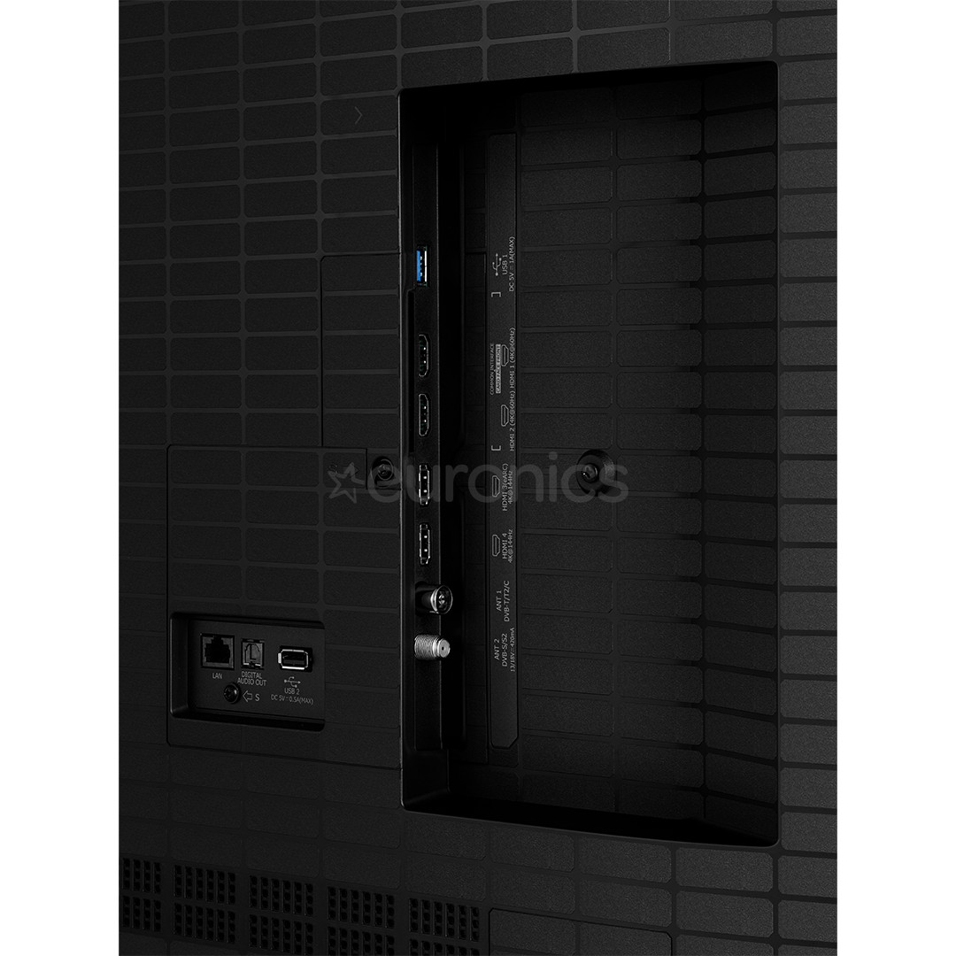 Hisense U7SE, 65'', 4K UHD, ULED Mini LED, melna - Televizors