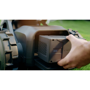 AirSeekers Tron, pelēka - Robots zāles pļāvējs