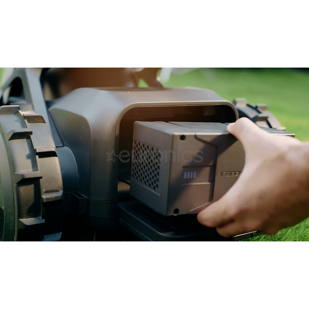 AirSeekers Tron, pelēka - Robots zāles pļāvējs