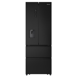Hisense, NoFrost, 485 L, augstums 200 cm, melna - Ledusskapis RF5S454GMFE