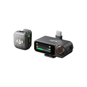 DJI Mic 3 (1 TX + 1 RX), pelēka - Bezvadu mikrofons CP.RN.00000479
