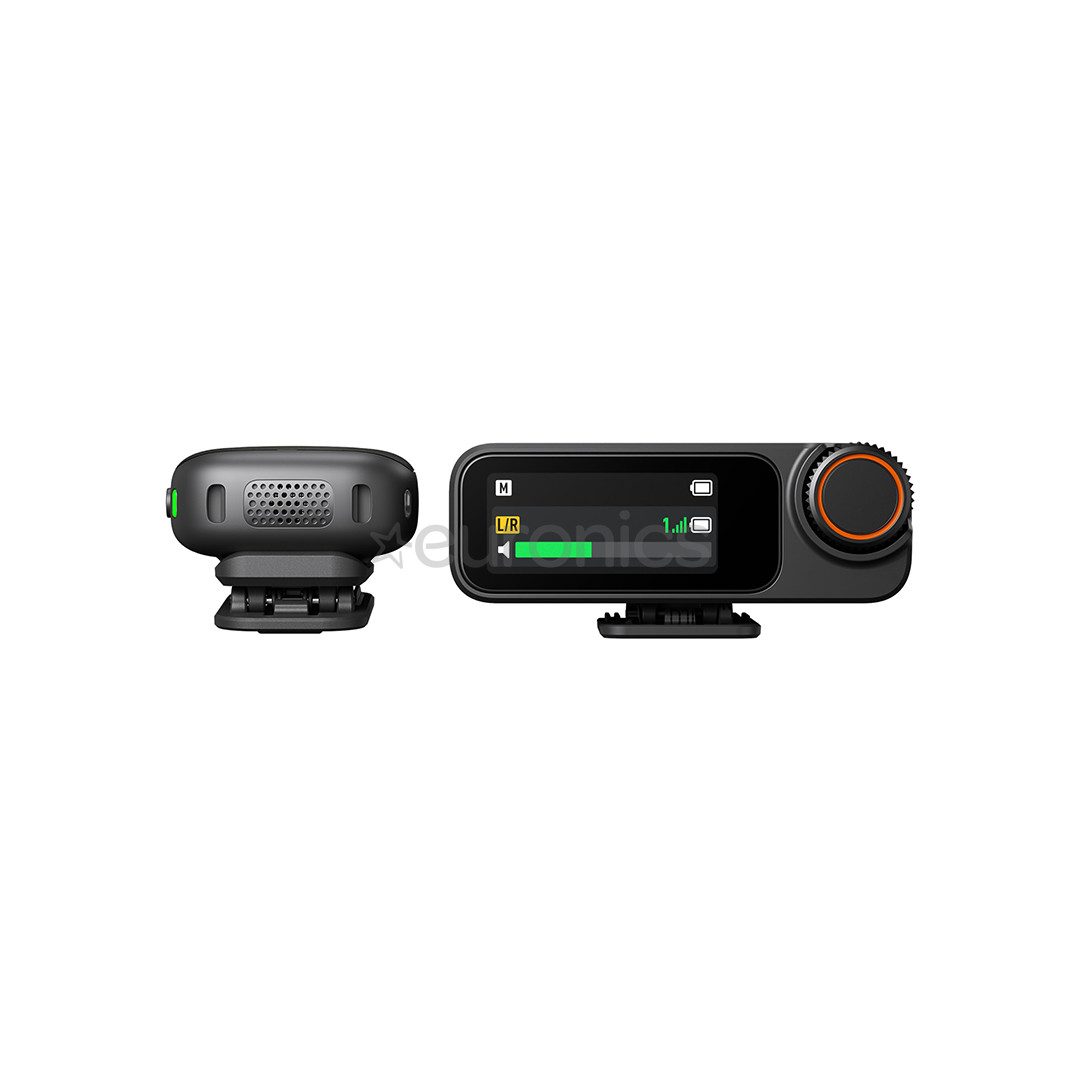 DJI Mic 3 (1 TX + 1 RX), pelēka - Bezvadu mikrofons