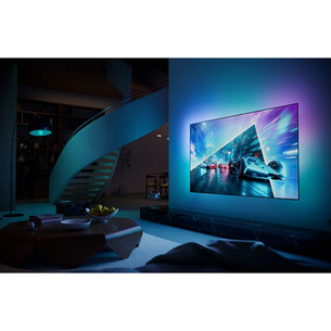 Philips OLED761, 55'', 4K UHD, OLED, melna - Televizors
