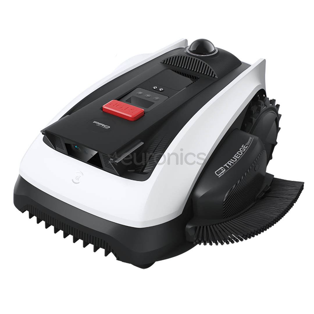 Ecovacs GOAT O1200 LiDAR PRO, white/black - Perimeter-wire-free robotic lawn mower + care kit