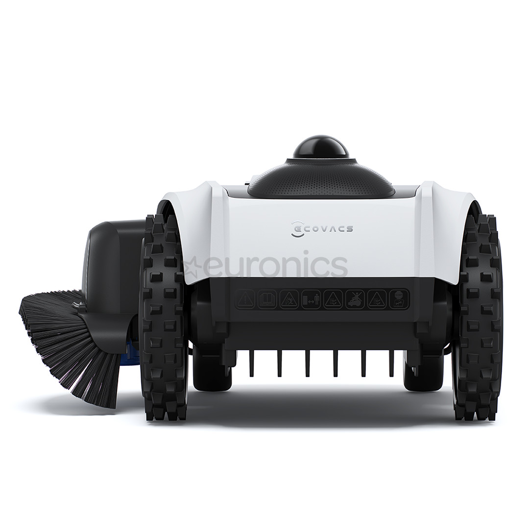 Ecovacs GOAT O1200 LiDAR PRO, white/black - Perimeter-wire-free robotic lawn mower + care kit