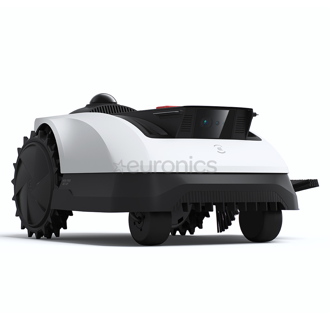 Ecovacs GOAT O1200 LiDAR PRO, white/black - Perimeter-wire-free robotic lawn mower + care kit