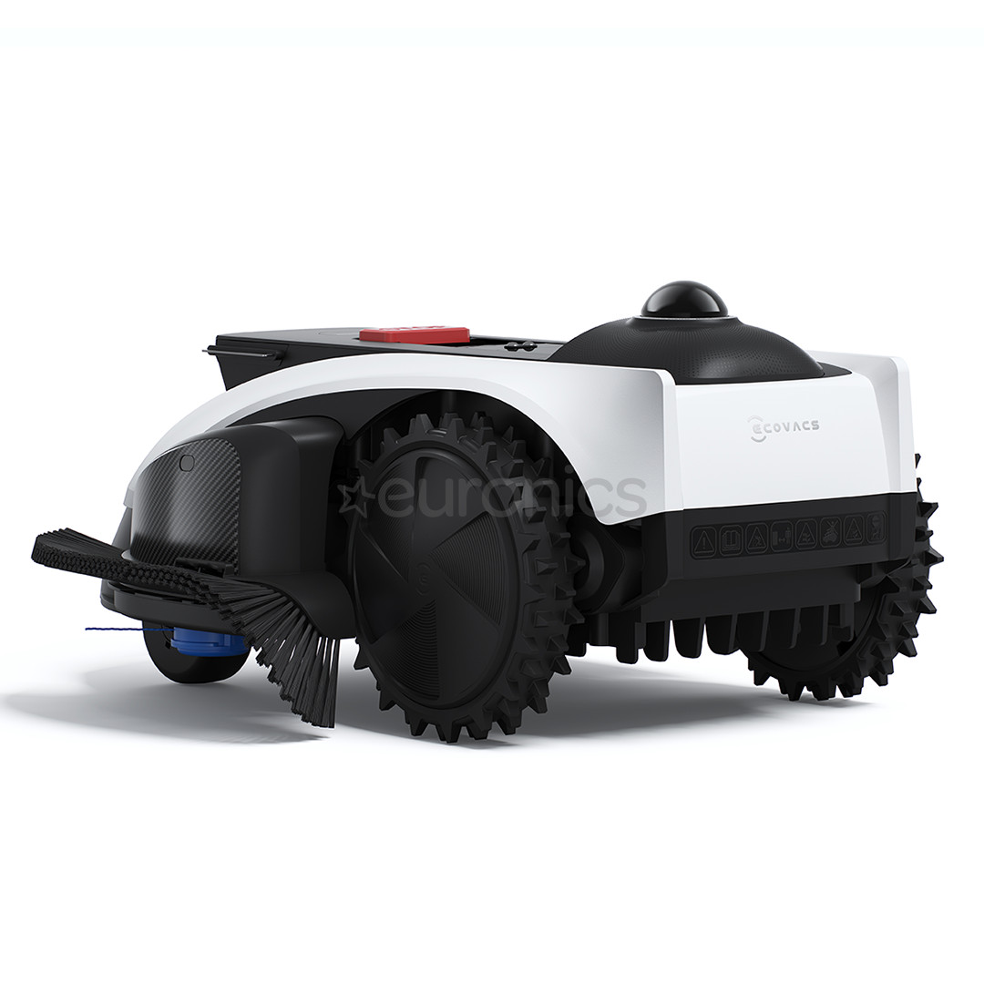 Ecovacs GOAT O1200 LiDAR PRO, white/black - Perimeter-wire-free robotic lawn mower + care kit