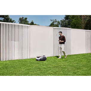 Ecovacs GOAT O1200 LiDAR PRO, white/black - Perimeter-wire-free robotic lawn mower + care kit