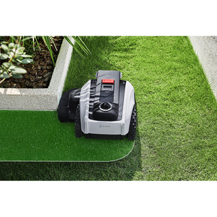 Ecovacs GOAT O1200 LiDAR PRO, white/black - Perimeter-wire-free robotic lawn mower + care kit