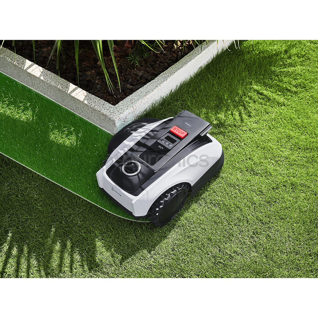 Ecovacs GOAT O1200 LiDAR PRO, white/black - Perimeter-wire-free robotic lawn mower + care kit