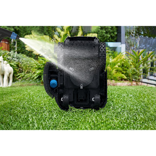 Ecovacs GOAT O1200 LiDAR PRO, white/black - Perimeter-wire-free robotic lawn mower + care kit