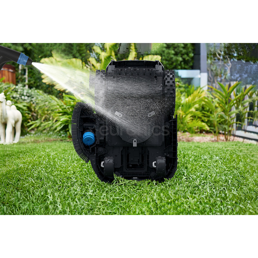 Ecovacs GOAT O1200 LiDAR PRO, white/black - Perimeter-wire-free robotic lawn mower + care kit