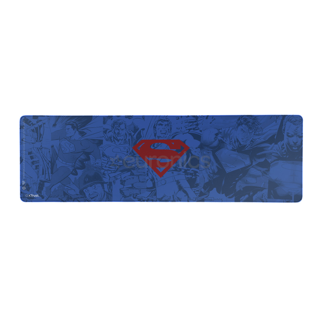 Trust GXT 759SM XXL Gaming Mousepad, Superman, blue - Mousepad