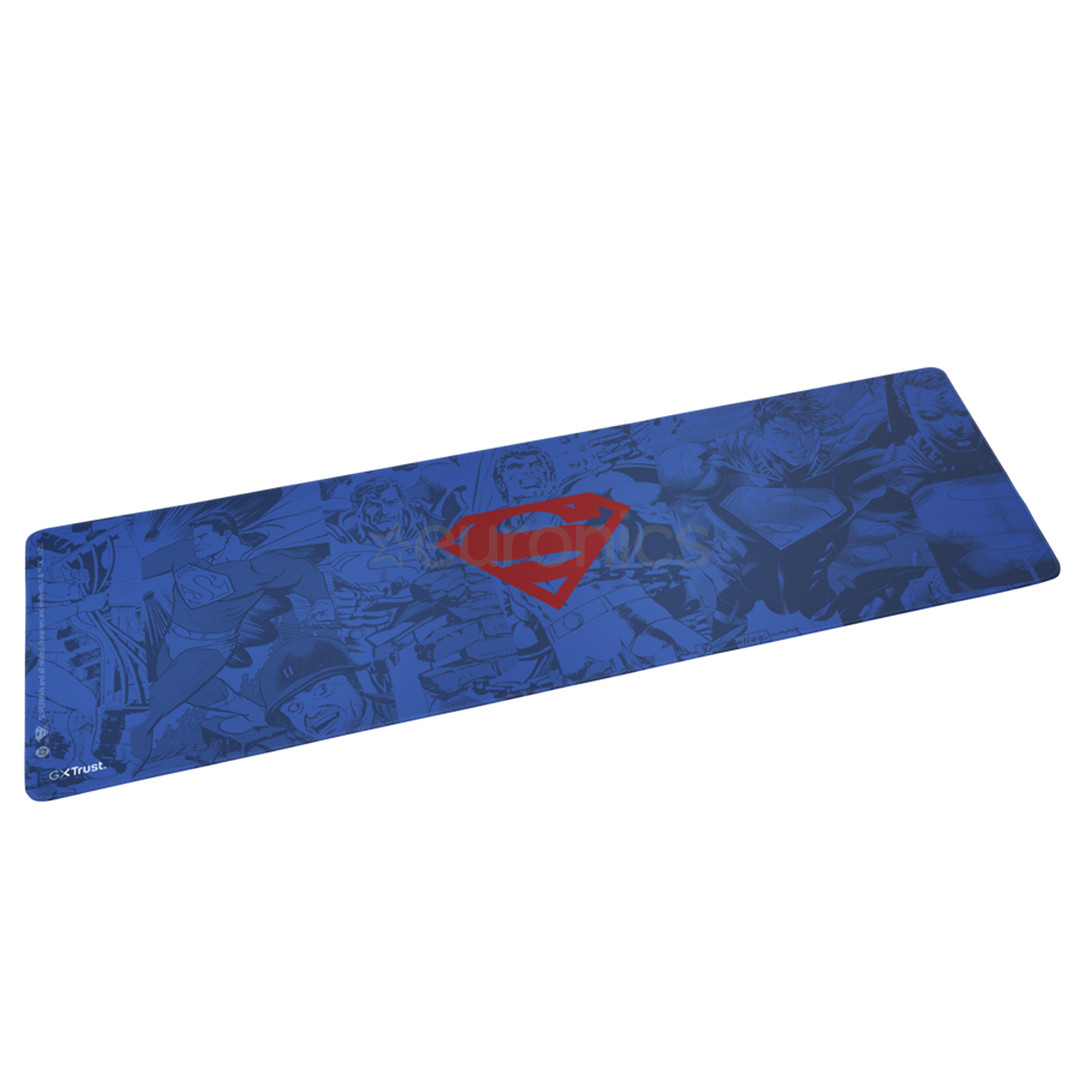 Trust GXT 759SM XXL Gaming Mousepad, Superman, blue - Mousepad