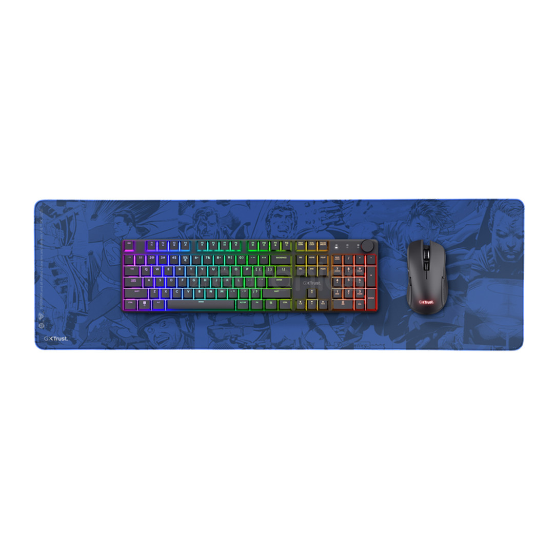 Trust GXT 759SM XXL Gaming Mousepad, Superman, blue - Mousepad