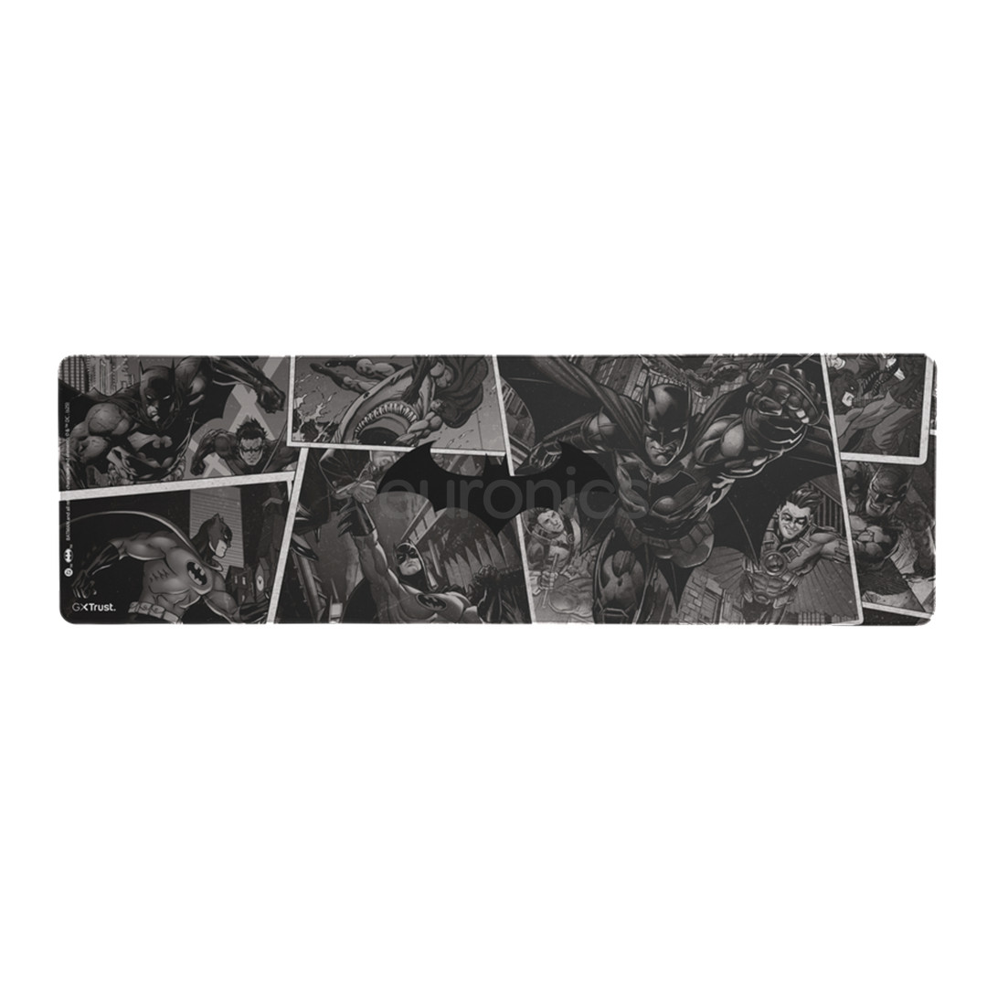 Trust GXT 758BM XXL Gaming Mousepad, Batman, light gray - Mousepad