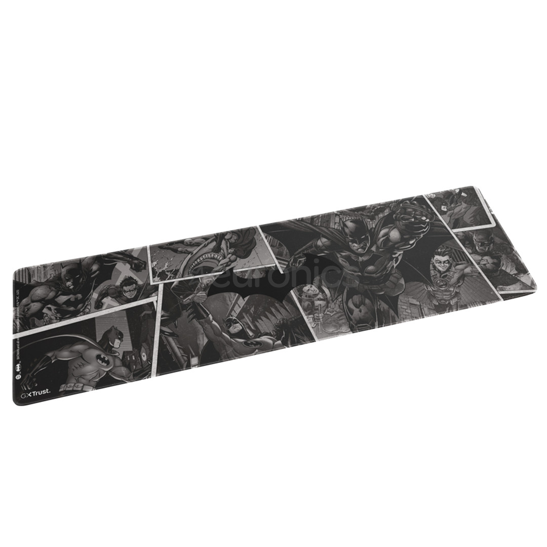 Trust GXT 758BM XXL Gaming Mousepad, Batman, light gray - Mousepad
