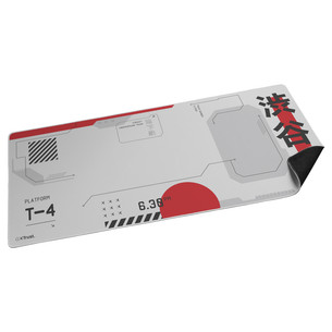 Trust GXT 759 XXL Gaming Mousepad, white/red - Mousepad