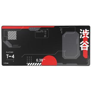 Trust GXT 759 XXL Gaming Mousepad, melna/sarkana - Datorpeles paliktnis