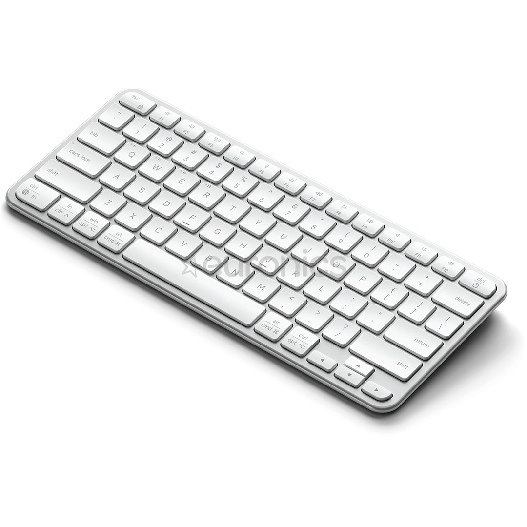 Satechi Slim EX1, SWE, sudraba - Bezvadu tastatūra
