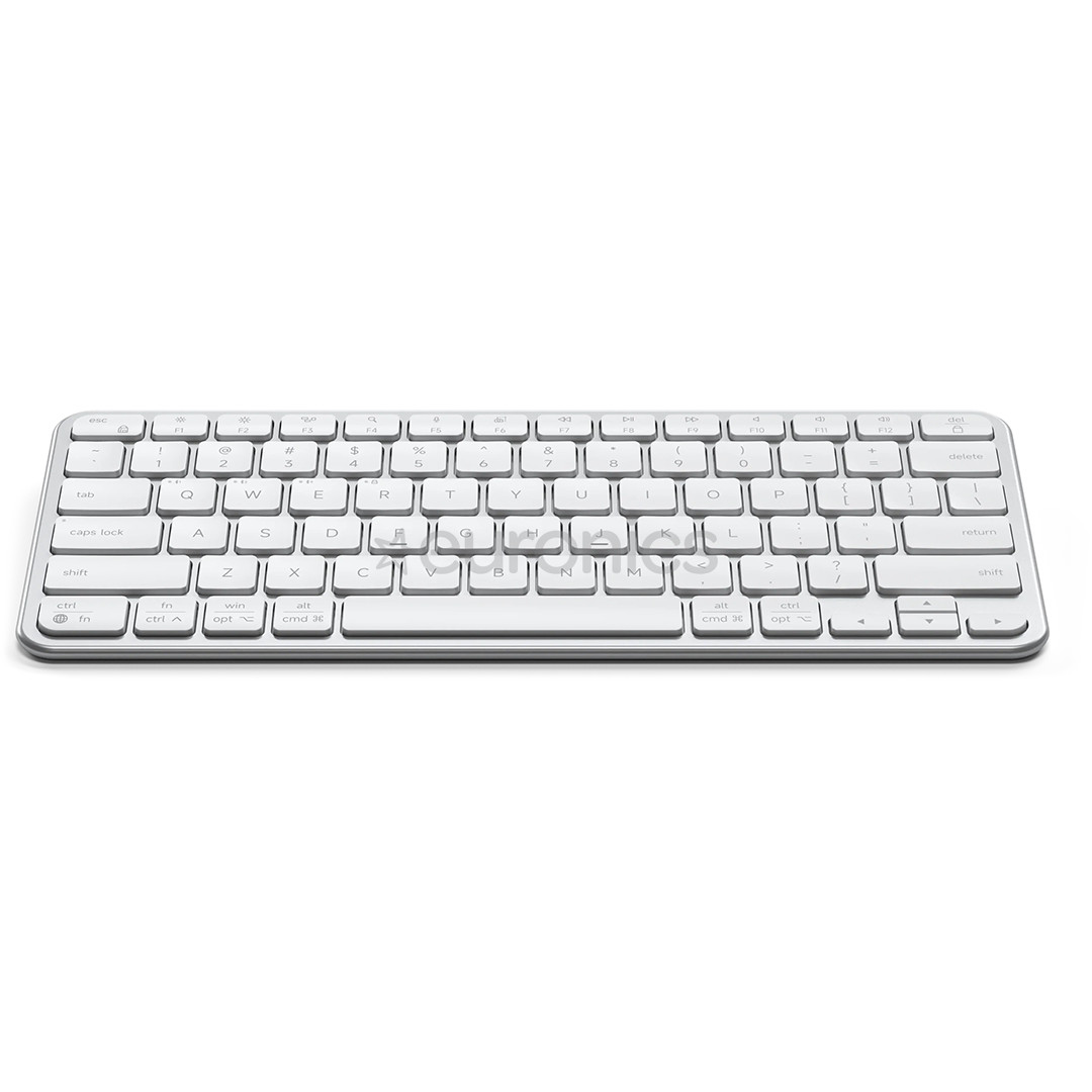 Satechi Slim EX1, SWE, sudraba - Bezvadu tastatūra