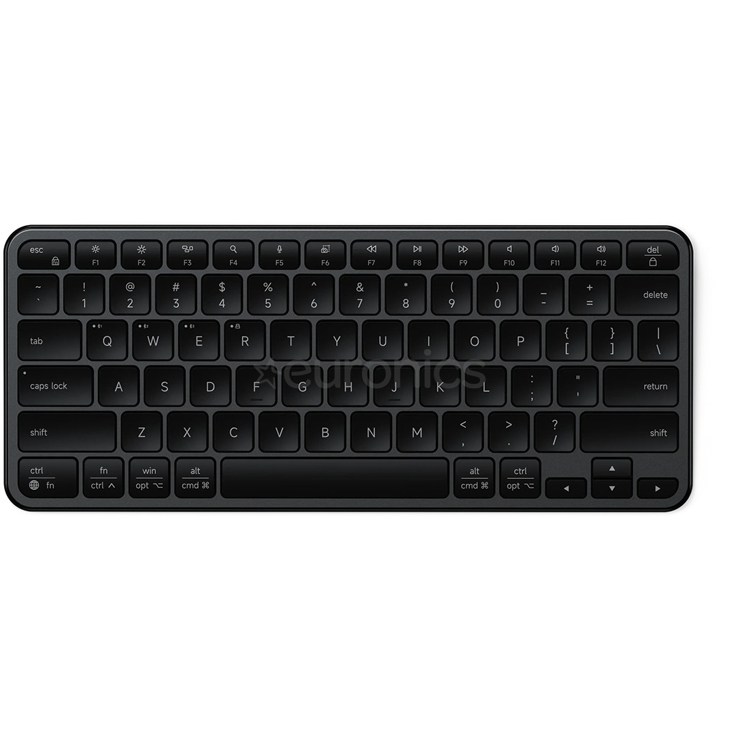 Satechi Slim EX1, US, Space Black - Wireless keyboard