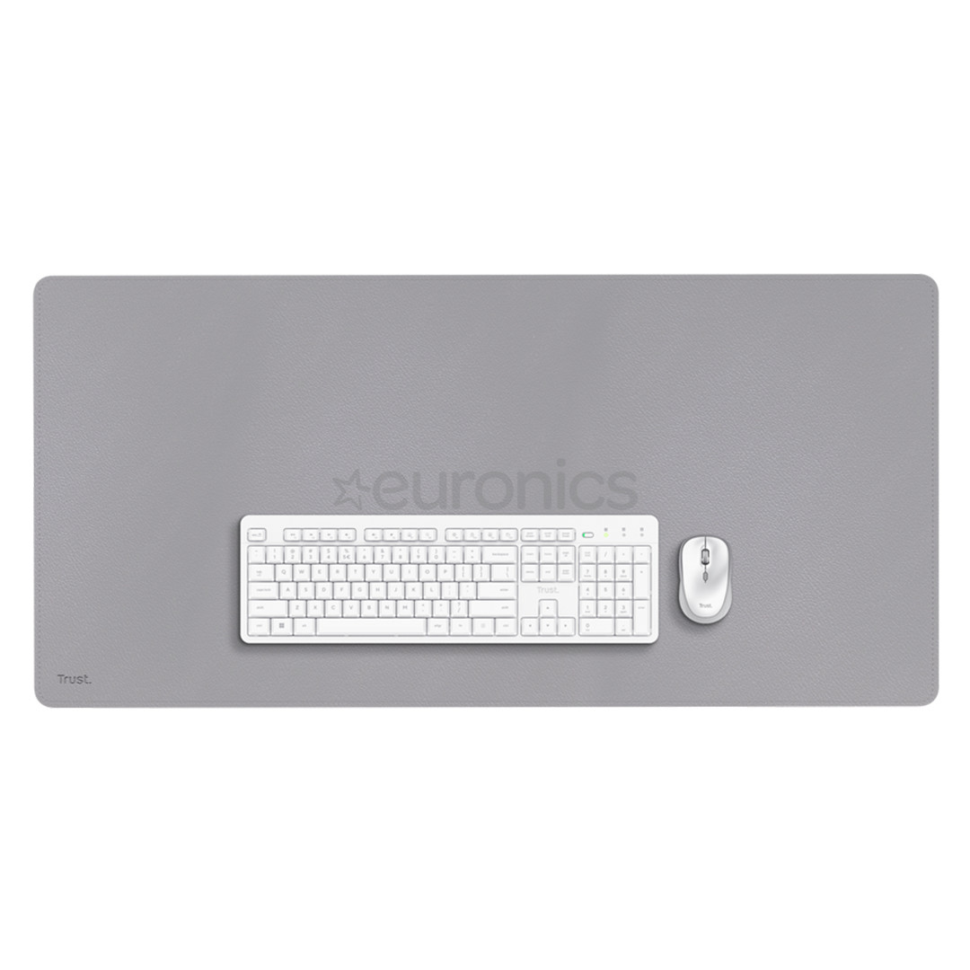 Trust Benya XXL Desk Pad, pelēka - Datorpeles paliktnis