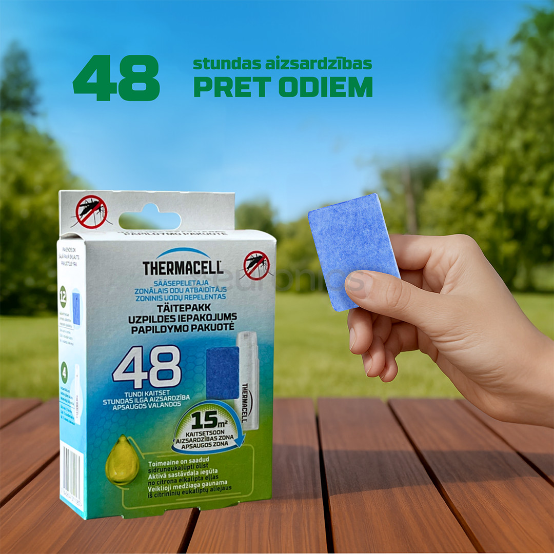 Thermacell - Pretinsektu ierīces uzpildes komplekts