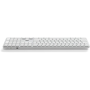 Satechi Slim EX3, US, sudraba - Bezvadu tastatūra