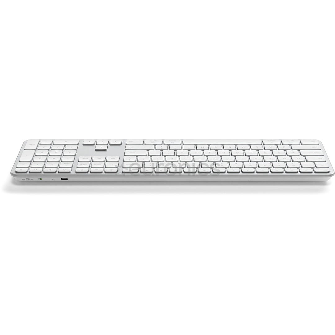 Satechi Slim EX3, US, sudraba - Bezvadu tastatūra
