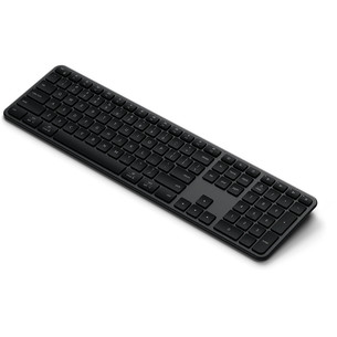Satechi Slim EX3, US, melna - Bezvadu tastatūra