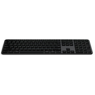 Satechi Slim EX3, US, melna - Bezvadu tastatūra
