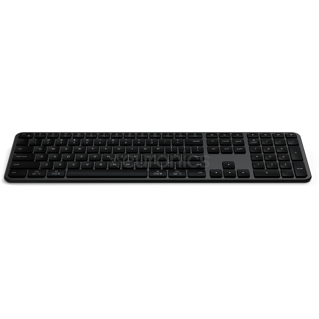 Satechi Slim EX3, US, melna - Bezvadu tastatūra