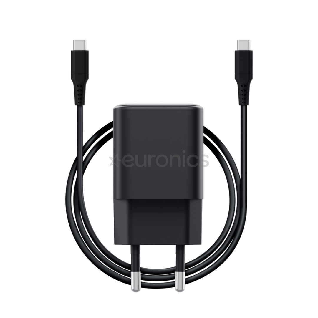 Trust Maxo Ultra-small 65W USB-C GaN Charger, черный - Зарядное устройство