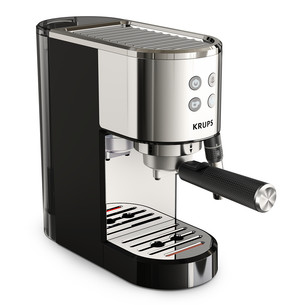 Krups Virtuoso + Pump, stainless steel/black - Espresso machine